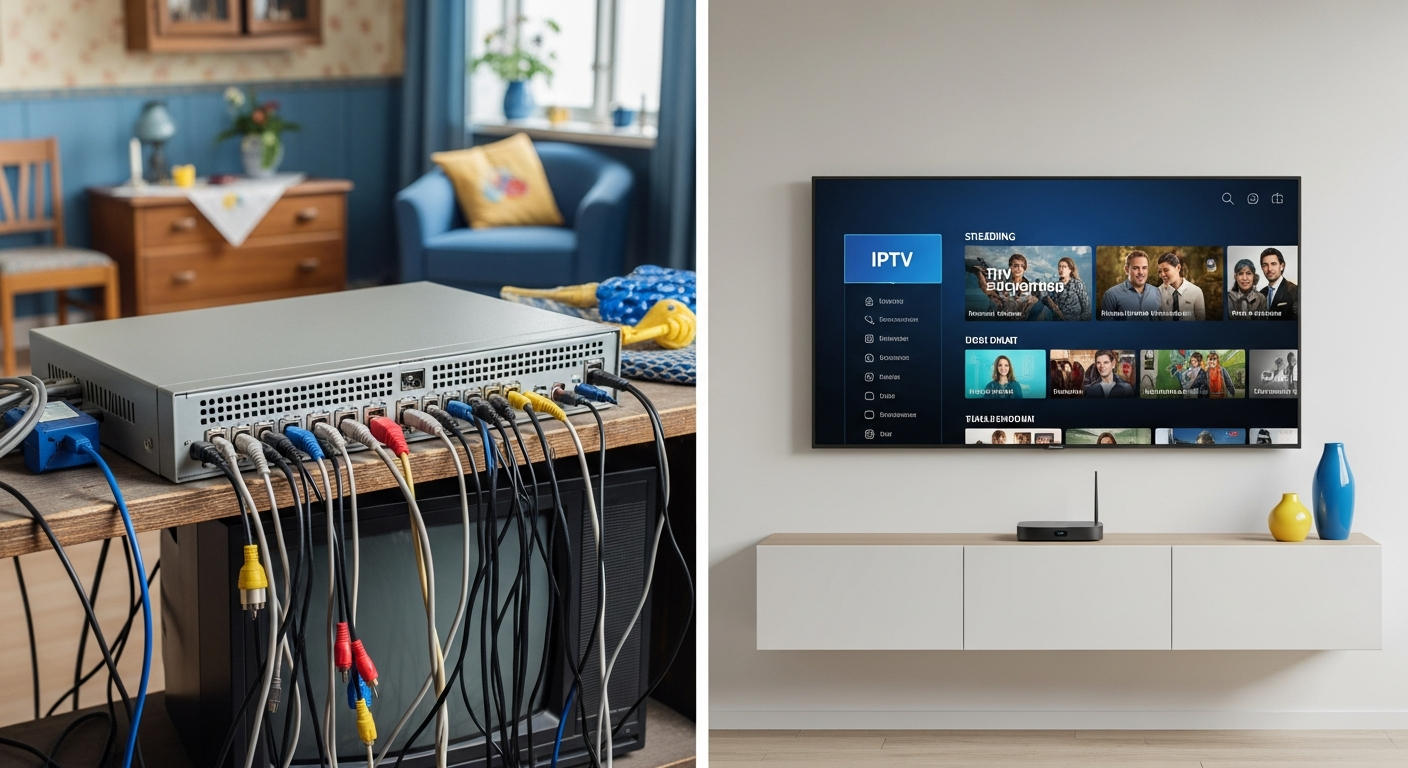 IPTV vs Kabel-TV jämförelse 2026